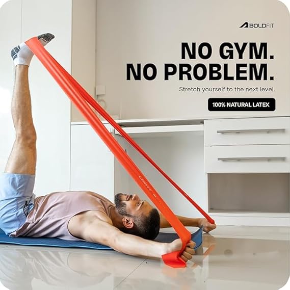 Rubber Exercise Resistance Bands Set